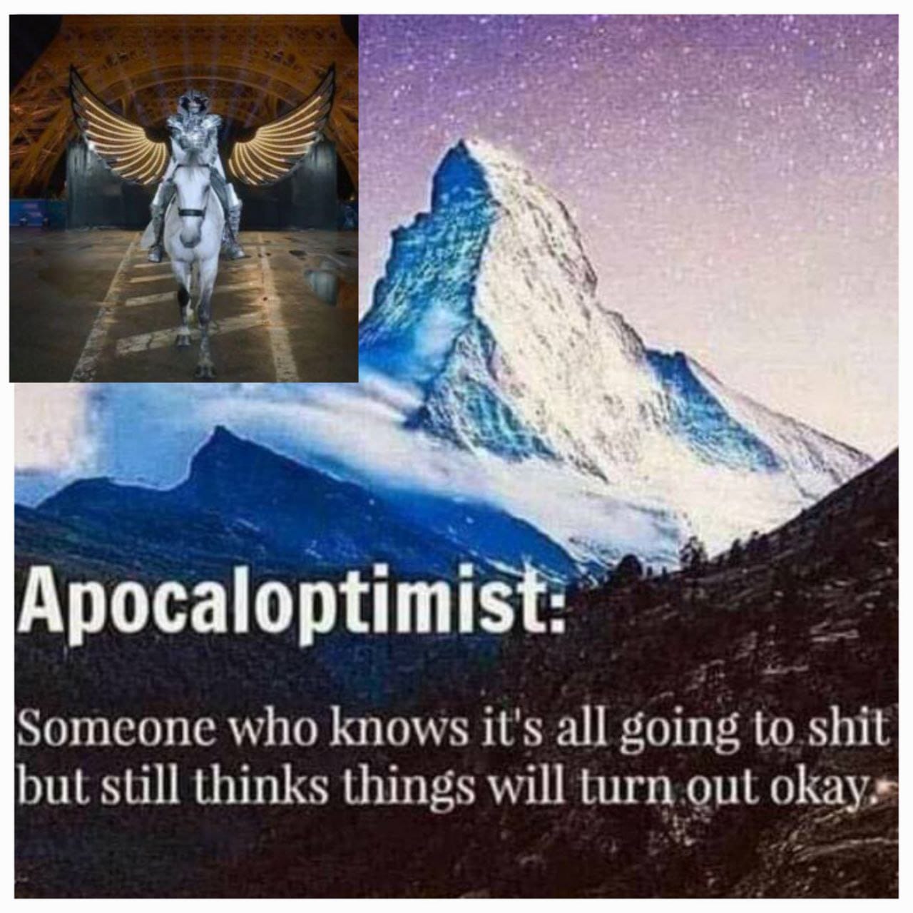 White horse of the Apocalypse